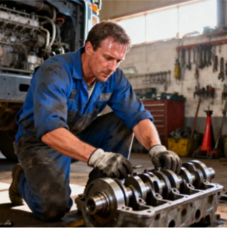 ¿Cuándo es necesario reemplazar el cárter de aceite de un camión?